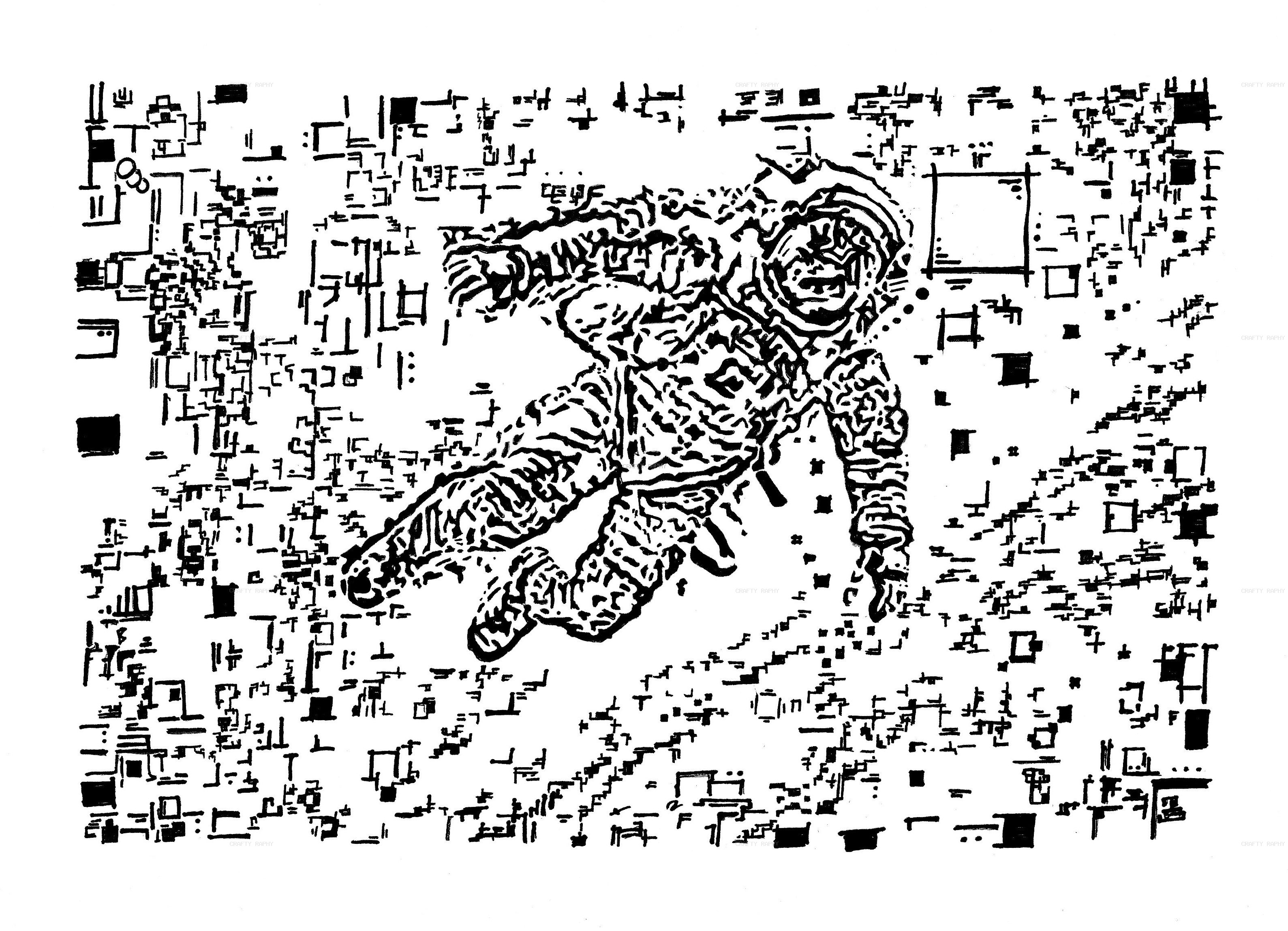 digital space vector inkd